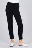 Plus Size Classic Long Pants w/ Seam Side Pocket